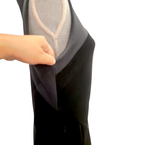 Alfani Dress Black Velvet Sleeveless Fit & Flare Womens Plus Size 14 - Picture 5 of 11